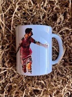 Messi Soccer Football Futbol World Cup USA Argentina Coffee Mug